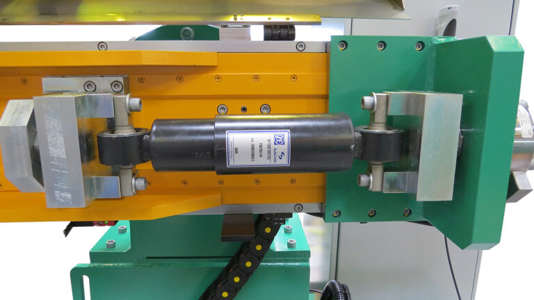 Damper test press ndt damper